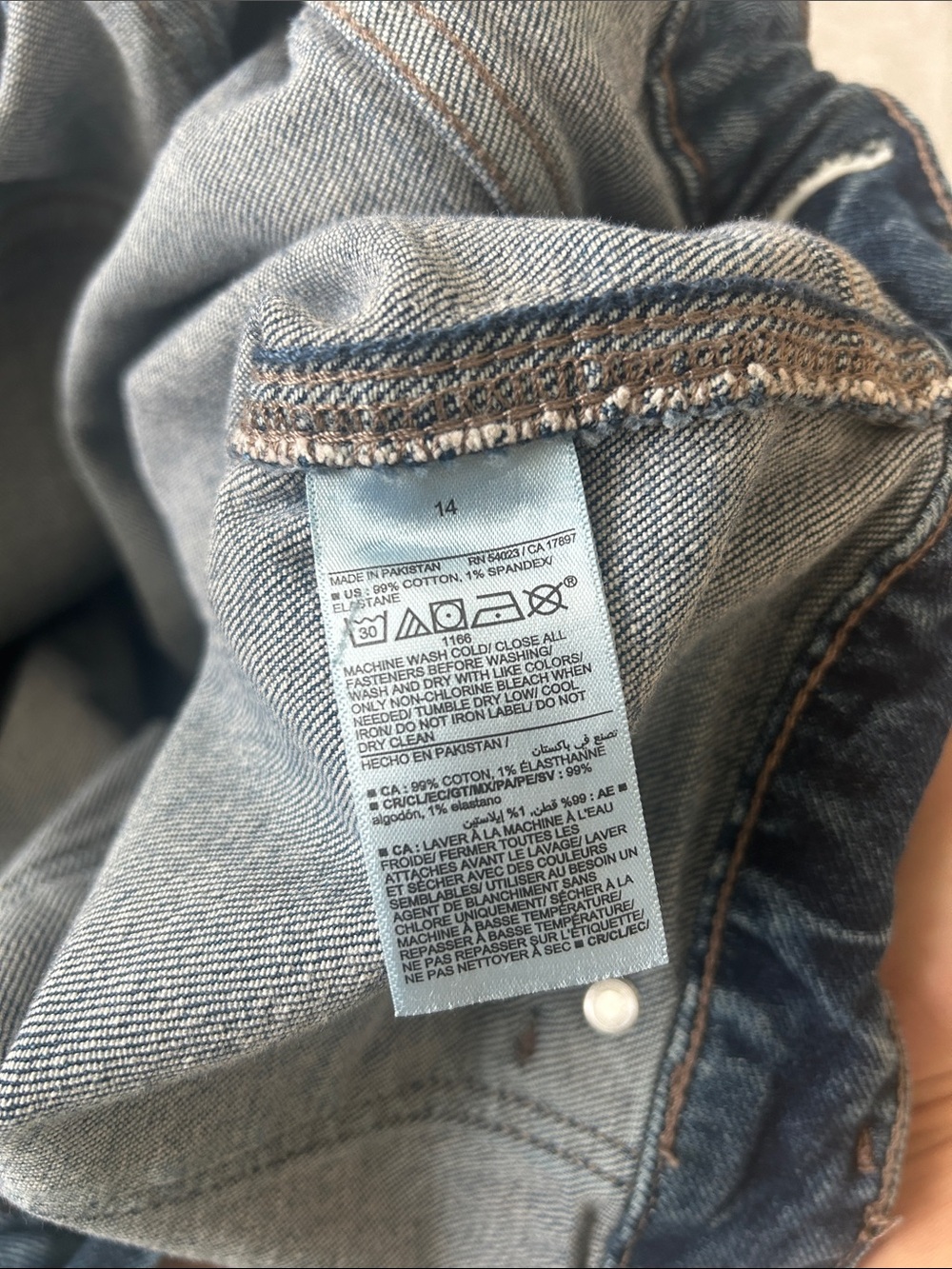 Old Navy OG High Rise Straight Jeans - Picture 7 of 8